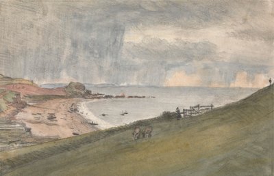 Budleigh, Salterton... Łatwiejszy sposób na zejście z urwiska autorstwa Dr. William Crotch