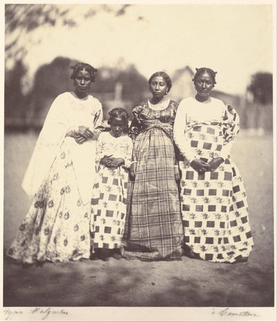 Kobiety Madagaskaru autorstwa Désiré Charnay