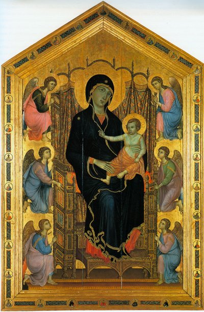 Madonna ruccelai autorstwa Duccio di Buoninsegna