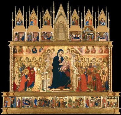 Maestá autorstwa Duccio di Buoninsegna