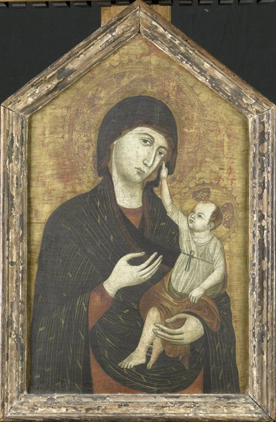 Maryja z dzieckiem autorstwa Duccio di Buoninsigna (copy after)