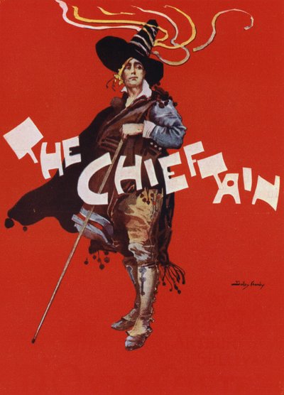 The Chieftain, projekt plakatu teatralnego wyprodukowanego dla D