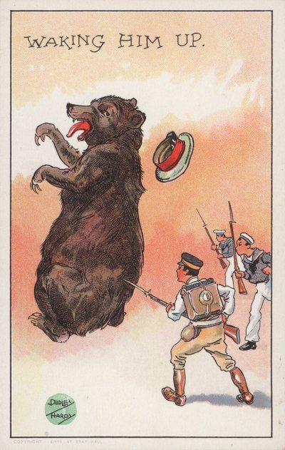 Budząc go, c.1904-05 autorstwa Dudley Hardy