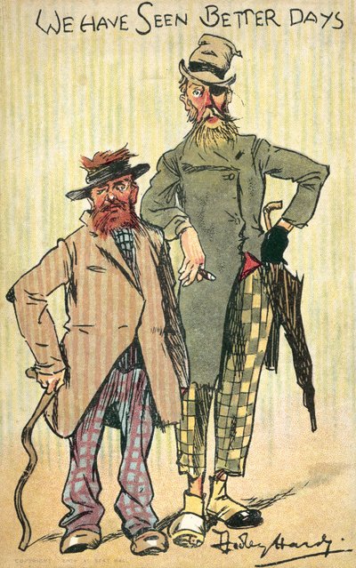 Widzieliśmy lepsze dni autorstwa Dudley Hardy