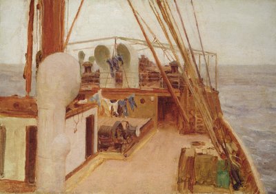 Przedni pokład autorstwa Duncan McGregor Whyte