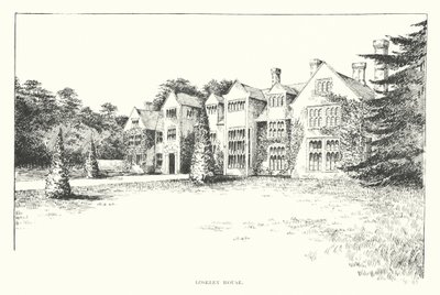 Loseley House (litografia) autorstwa Duncan Moul