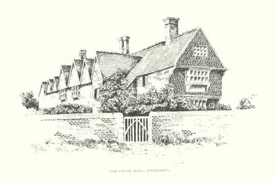 Stare Sukiennice, Biddenden (litografia) autorstwa Duncan Moul