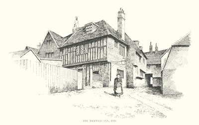 The Mermaid Inn, Rye (litografia) autorstwa Duncan Moul