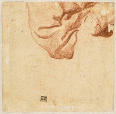 Studium draperii (odwrócone) autorstwa Dutch 17th Century