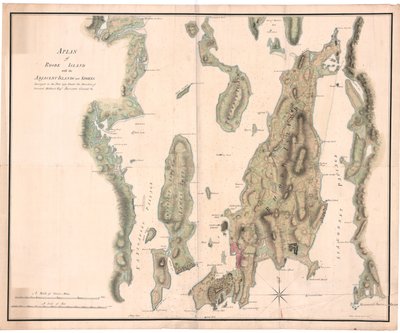 Plan Rhode Island autorstwa Holandii autorstwa Dutch School