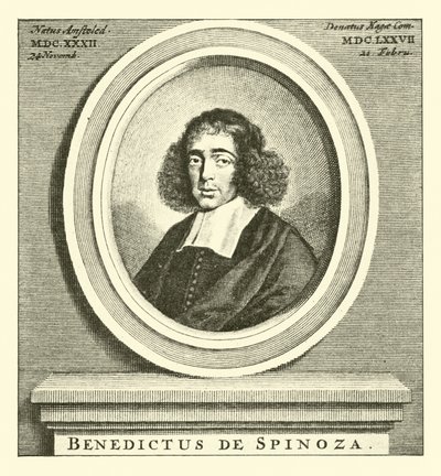 Baruch Spinoza , holenderski filozof żydowski autorstwa Dutch School