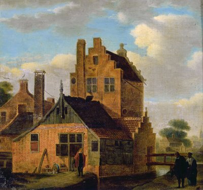 Murowane domy autorstwa Dutch School