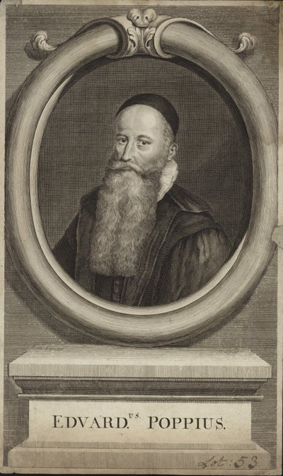 Eduard Poppius autorstwa Dutch School