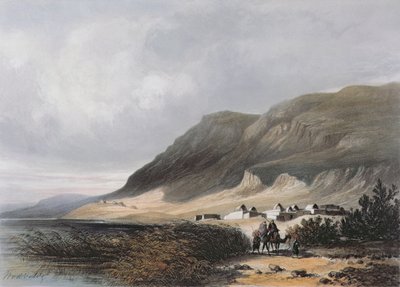 El-Mejdel (Magdala) wyryty przez Jeana Jacotteta (1806-c.1843); autorstwa Dutch School