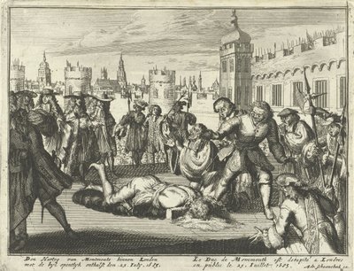 Egzekucja księcia Monmouth, 15 lipca 1685 r. autorstwa Dutch School