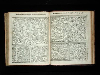 Parter w stylu francuskim, z „Holenderskiego ogrodnika” Johanna van der Groena, opublikowany 1699 (rycina) (patrz także 171922 autorstwa Dutch School