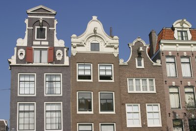 domy dwuspadowe, autorstwa Dutch School