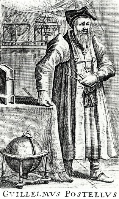 Guillaume Postellus, XVII wiek autorstwa Dutch School