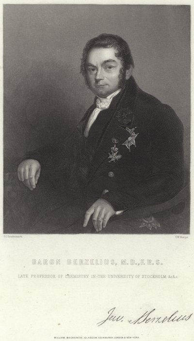 Jons Jacob Berzelius autorstwa Dutch School