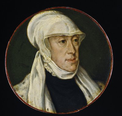 Maria Węgierska, Regentka Niderlandów, 1550-60 autorstwa Dutch School