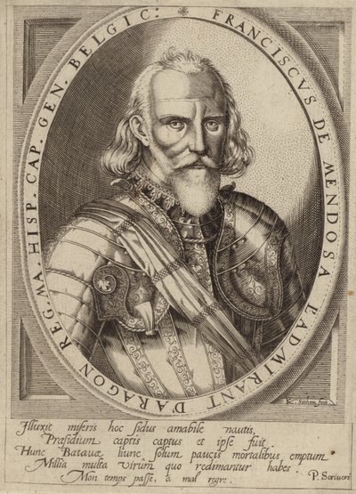 Portret Francesco de Mendoza autorstwa Dutch School