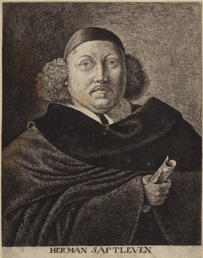 Portret Hermana Saftlena Młodszego autorstwa Dutch School