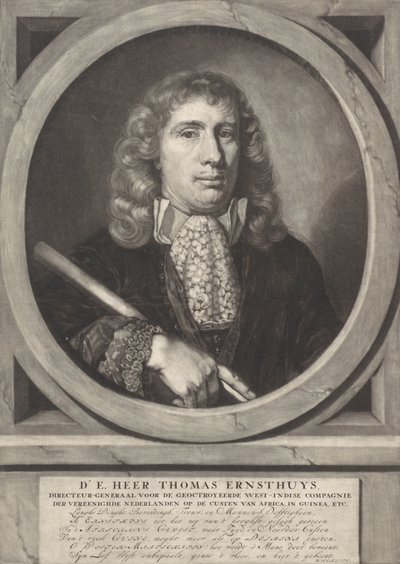 Portret Thomasa Ernsthuysa autorstwa Dutch School