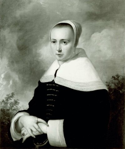Portret kobiety autorstwa Dutch School
