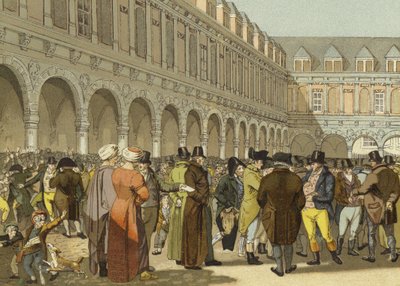 Wielka Wymiana Amsterdamu, XIX wiek autorstwa Dutch School