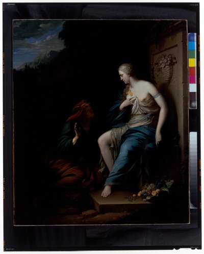 Vertumnus i Pomona autorstwa Dutch School
