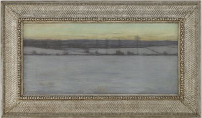 Zima, 1893 autorstwa Dwight William Tryon
