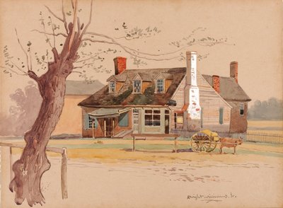 Urząd pocztowy Williamsburg autorstwa Dwight Williams