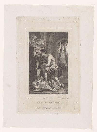 Edward w het goud pragnienie złota autorstwa E. Budischoirky