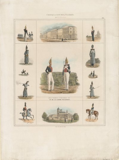 Pułk Gwardii Pawłowskiego, 1840 autorstwa E. Gilbertson