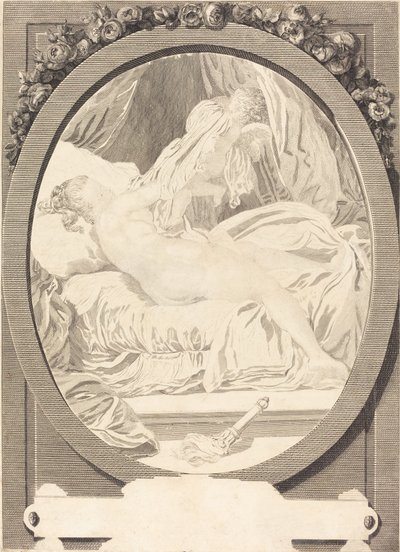 Koszula zdjęta autorstwa E. Guersant after Jean Honoré Fragonard