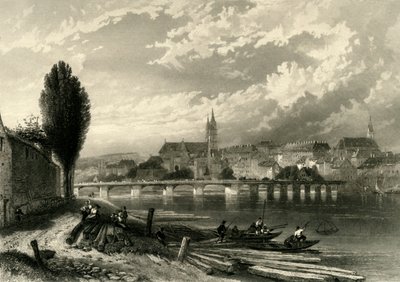 "Bazylea", ok. 1872 r. autorstwa E I Roberts