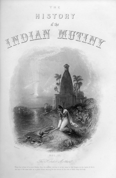 Matka hinduska, ok. 1860 r. autorstwa E. J. Portbury
