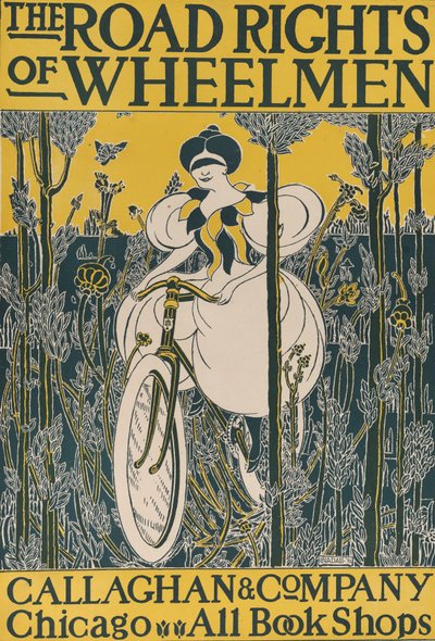Prawa drogowe Wheelmen, 1895. autorstwa E. Nadall