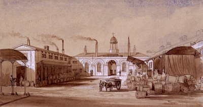 Albany Street, St Pancras, Londyn, c1830 autorstwa E Noyce