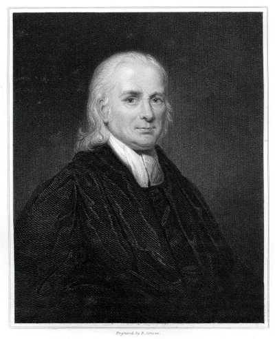 Christian Friedrich Schwarz, niemiecki misjonarz protestancki w Indiach, 1834. autorstwa E. Scriven