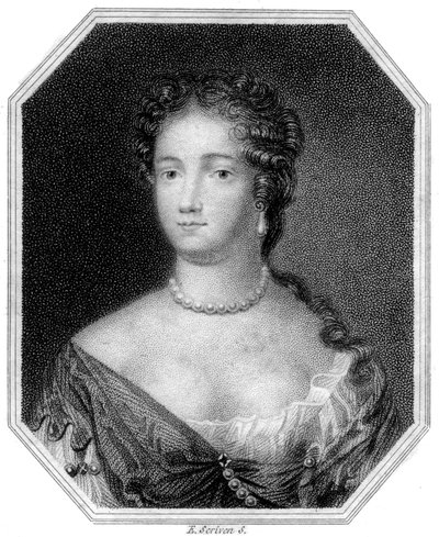 Lucy Barlow, inaczej Waters, 1810. autorstwa E. Scriven