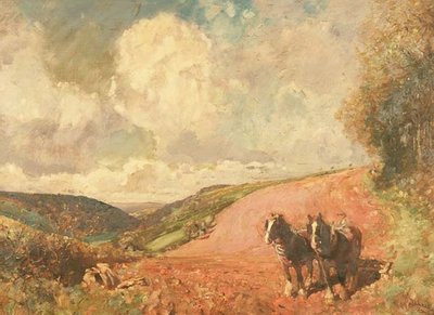 Czerwona ziemia Devon autorstwa E. and Freyburg F.P.(fl.c.1896) Bucknall