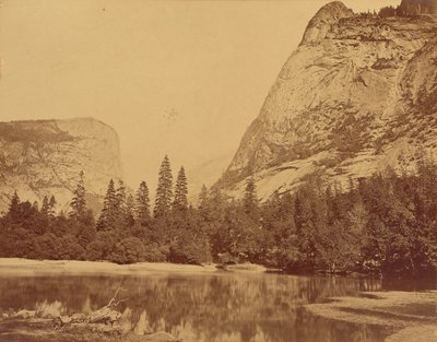 Stare Piute.  Dolina Yosemite. autorstwa Eadweard J. Muybridge