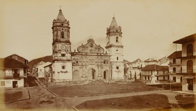 Katedra, Panama autorstwa Eadweard Muybridge