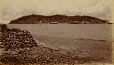 Wyspa Naos, z Perico, Zatoka Panamska autorstwa Eadweard Muybridge