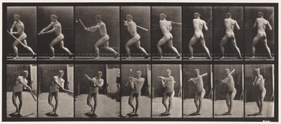 Tabliczka 278. Baseball; Mrugnięcie autorstwa Eadweard Muybridge