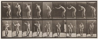 Płyta 281. Baseball; Łapanie i rzucanie autorstwa Eadweard Muybridge
