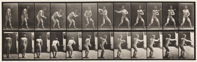 Tabliczka 285. Baseball; Łapanie i rzucanie autorstwa Eadweard Muybridge