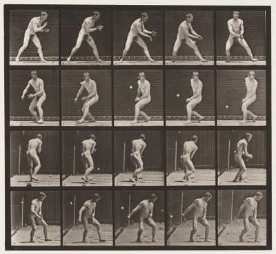 Tabliczka 288. Baseball; Błąd autorstwa Eadweard Muybridge