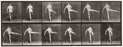 Tablica 369. Pierwsza akcja baletowa autorstwa Eadweard Muybridge
